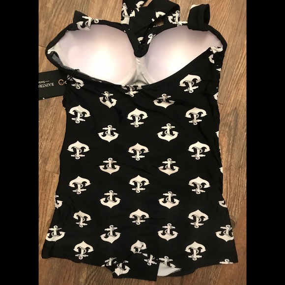 ❤️LAST ONE! ❤️1950s pin up style bathing suit - Picture 2 of 4